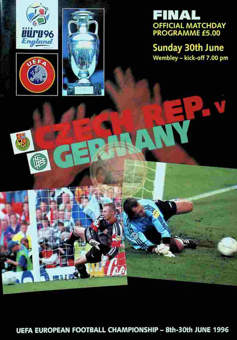 1996 Juni 30. Programm Tschechien Deutschland