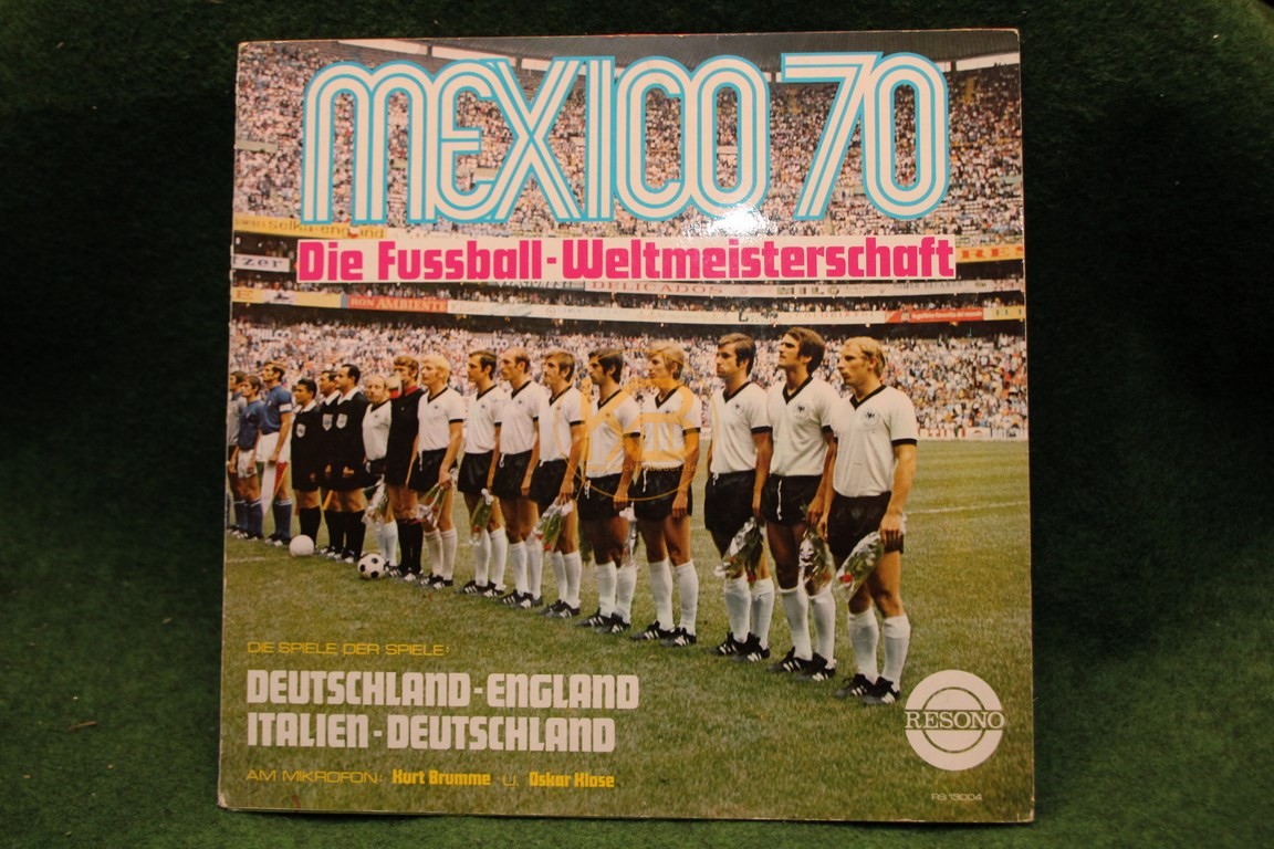 Platte Mexico 70 Die Fußball-Weltmeisterschaft