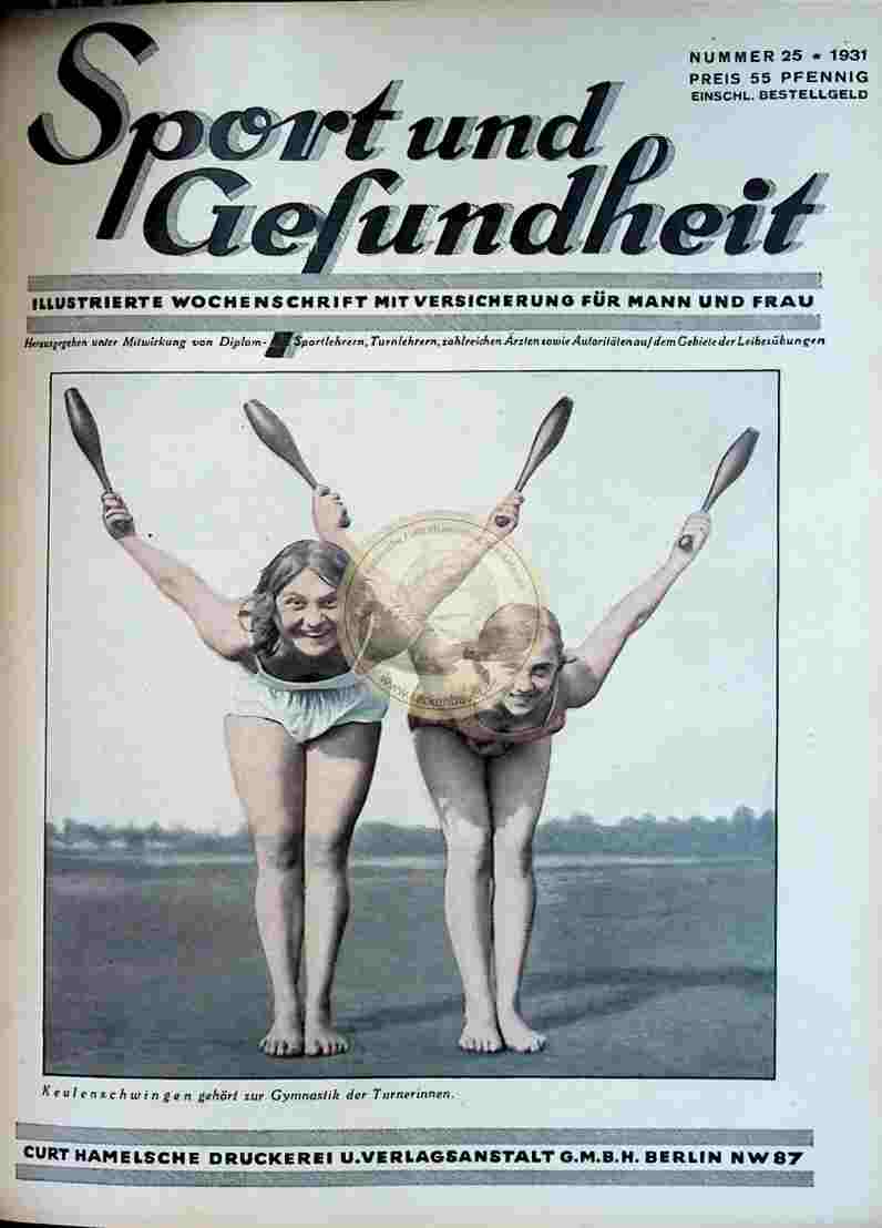 1931 Sport und Gesundheit Nr.25