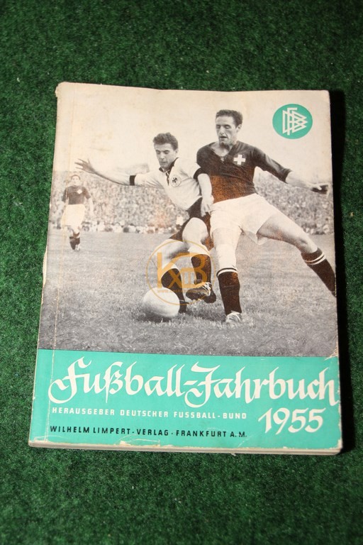 Fussball Jahrbuch 1955 Herausgeber Deutscher Fußballbund