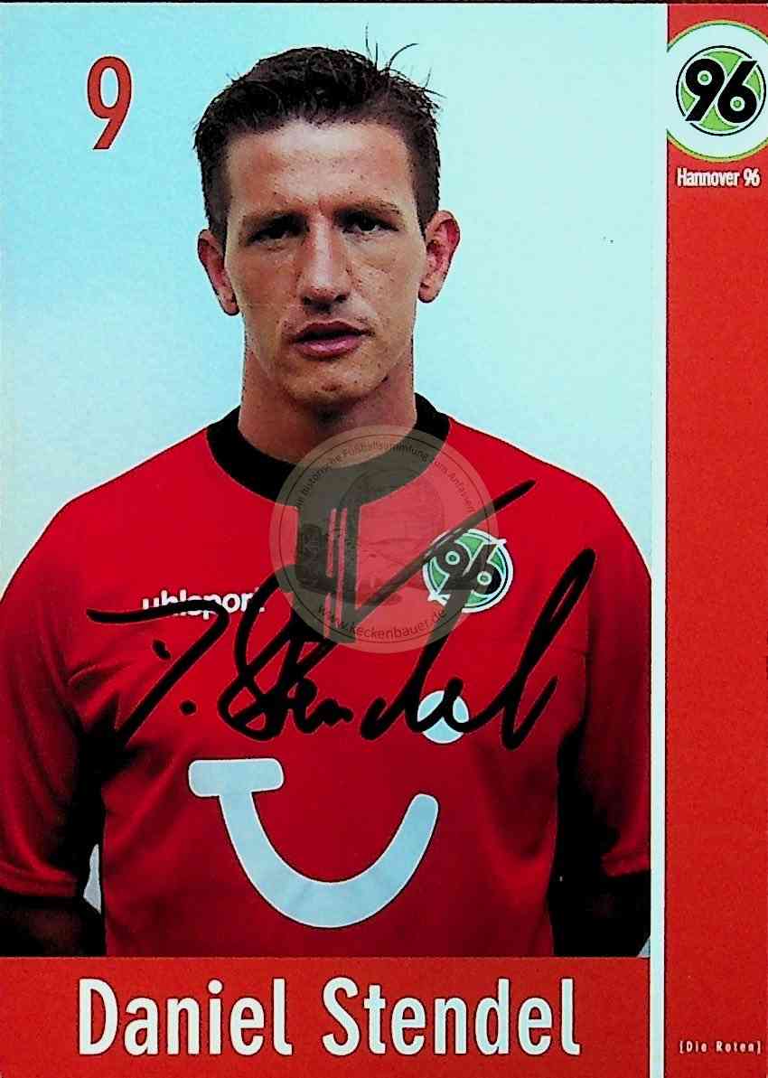 Autogrammkarte von Hannover 96 Daniel Stendel