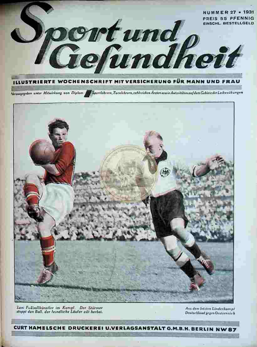 1931 Sport und Gesundheit Nr.27