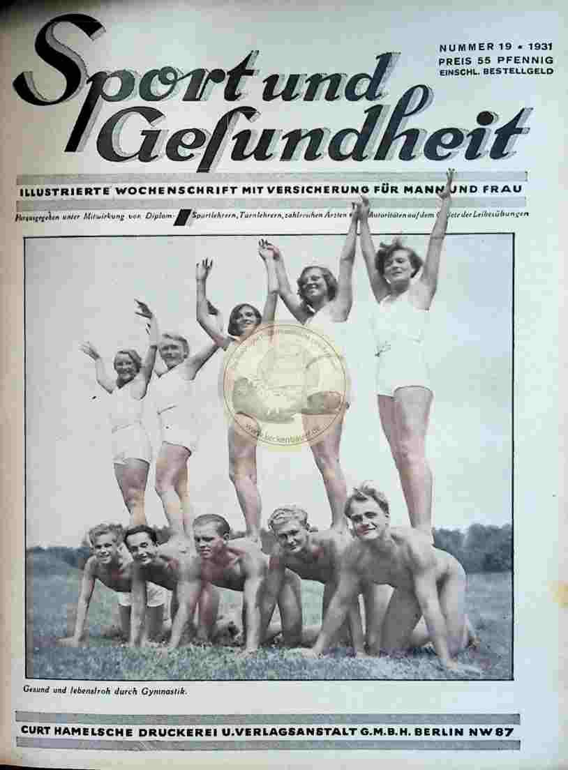 1931 Sport und Gesundheit Nr.19