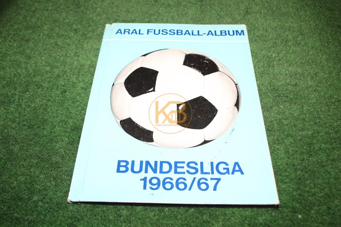 ARAL Fußball-Album Bundesliga 1966/67, natürlich vollständig.