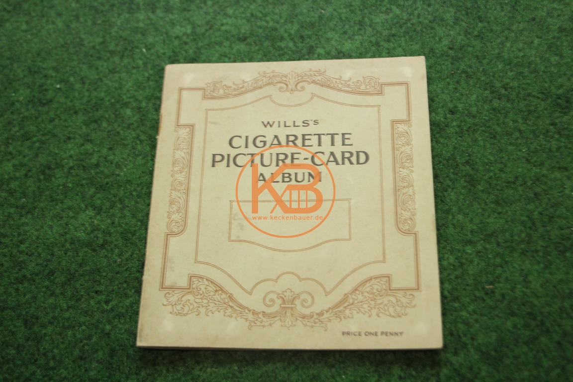 Wills´s Cigarette Picture Card Album vollständig aus dem Jahr 1940.