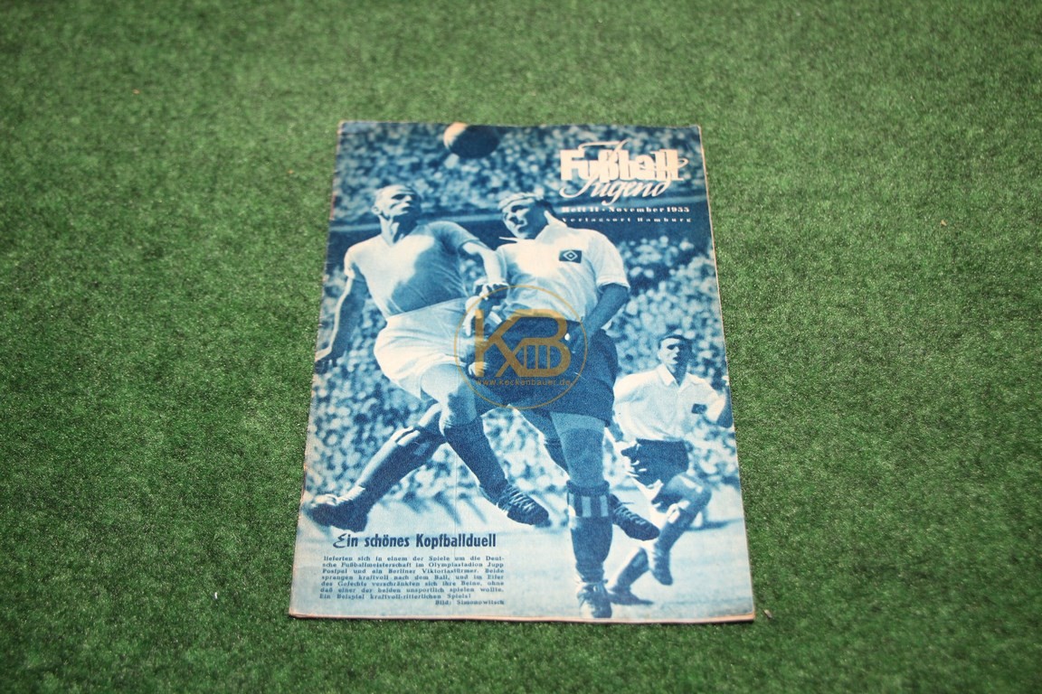 Fußball Jugend November 1955.