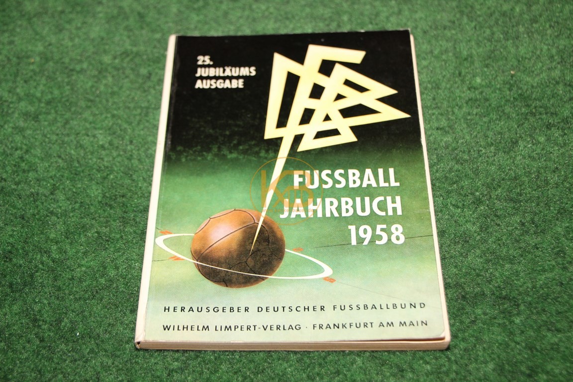 Fußball Jahrbuch 1958 Herausgeber Deutscher Fussballbund