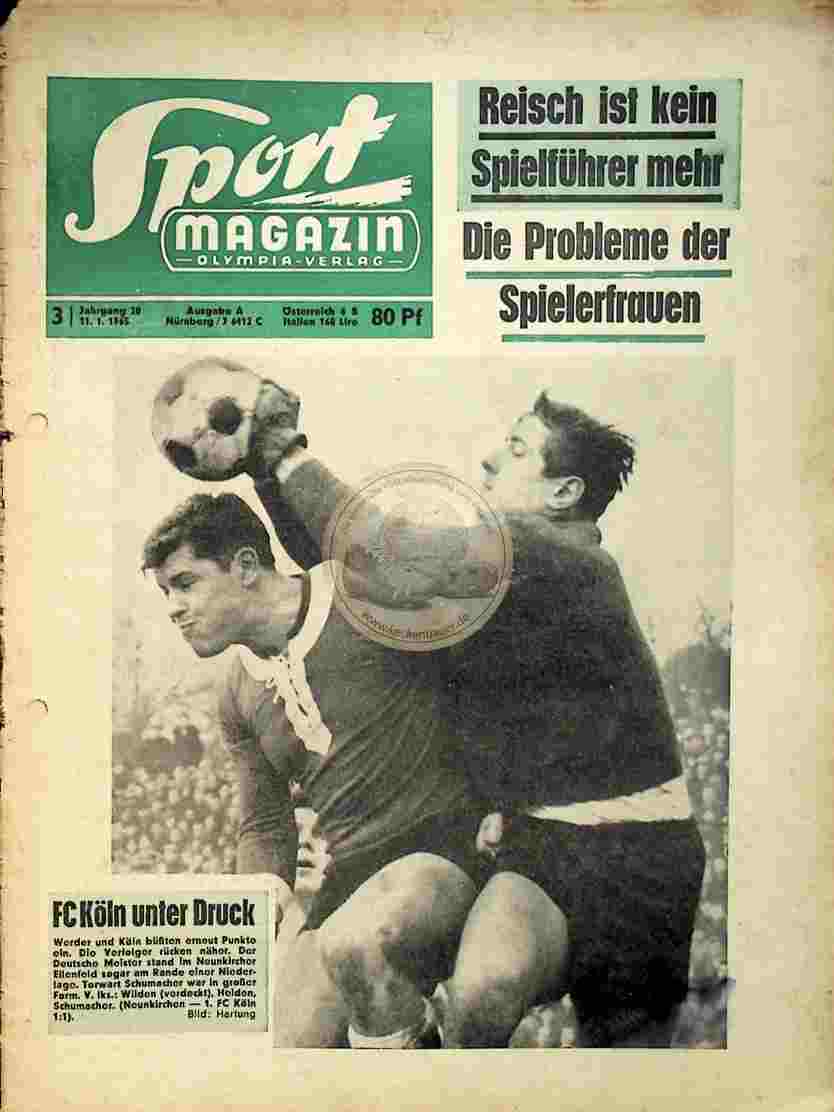 1965 Januar 11. Sport Magazin Nr.3