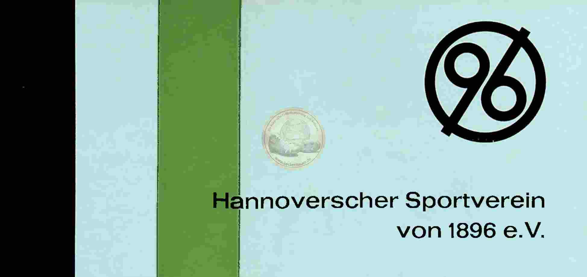 1964 Hannover 96 Fleyer