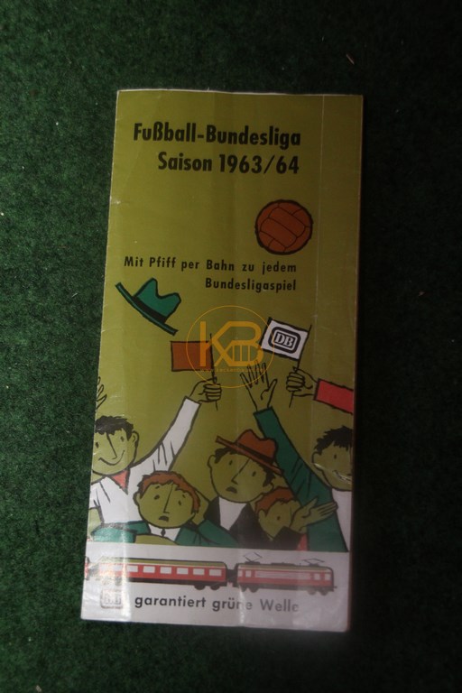 Fußball Bundesliga Saison 1963/64 Mit Pfiff per Bahn zu jedem Bundesligaspiel