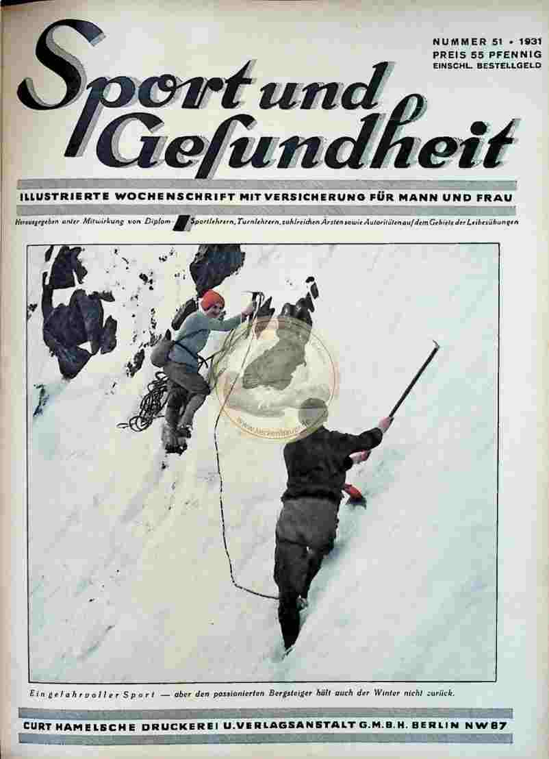 1931 Sport und Gesundheit Nr.51