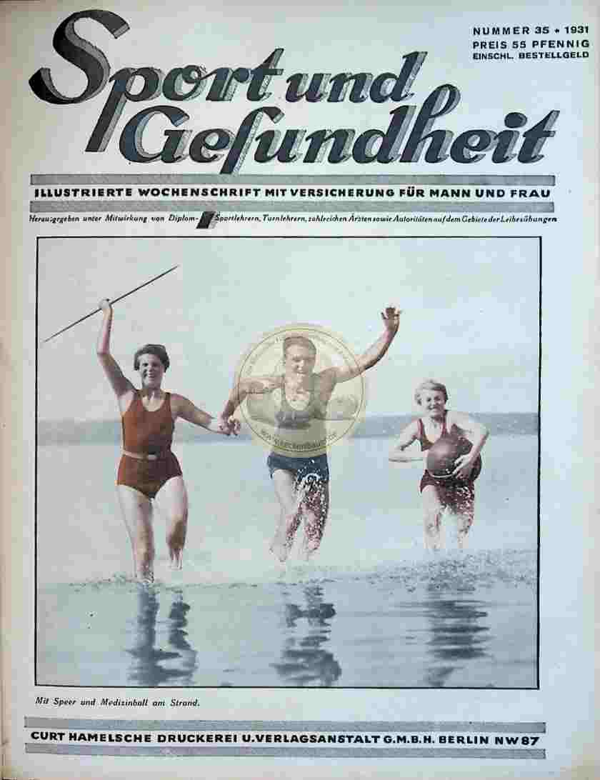 1931 Sport und Gesundheit Nr.35