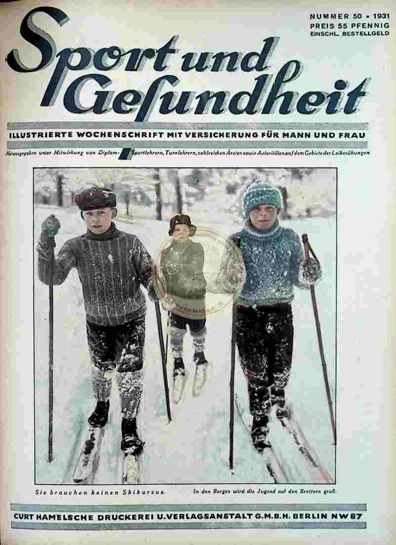 1931 Sport und Gesundheit Nr.50