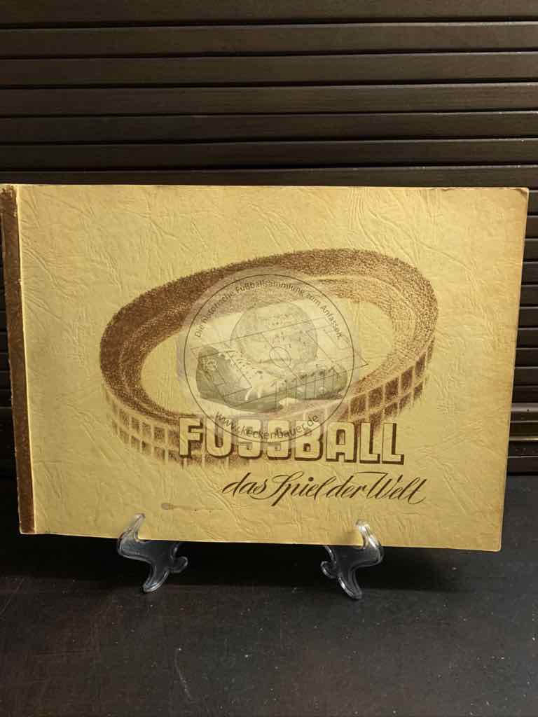 Mohr Fußballsammelalbum "Fussball das Spiel der Welt" aus dem Jahr 1950/51 natürlich komplett.