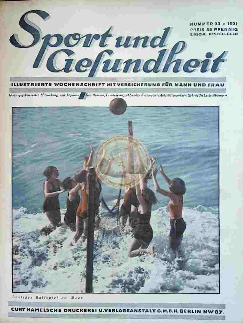 1931 Sport und Gesundheit Nr.33