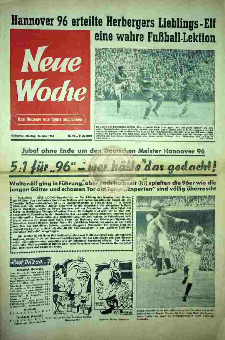 1954 Mai 24. Neue Woche Nr. 21