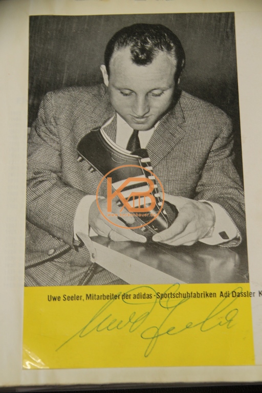Original Autogramm von Uwe Seeler