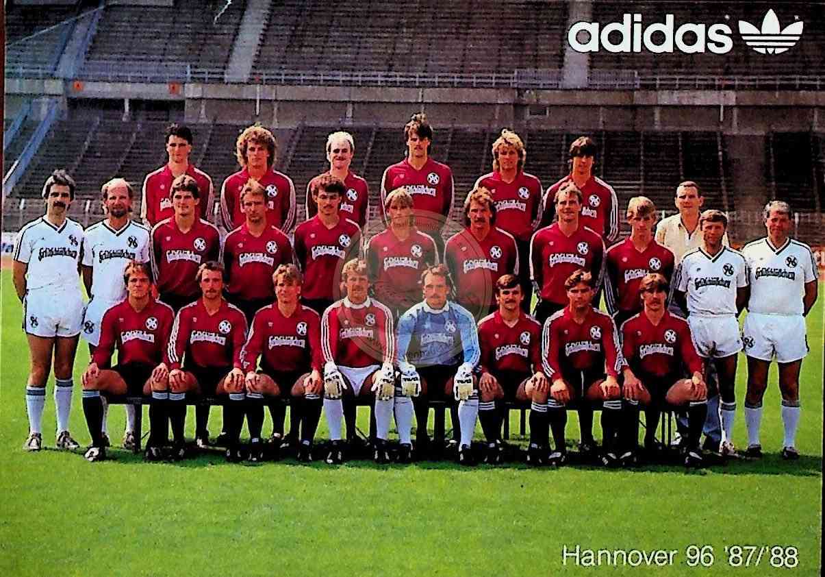 Postkarte Hannover 96 1987
