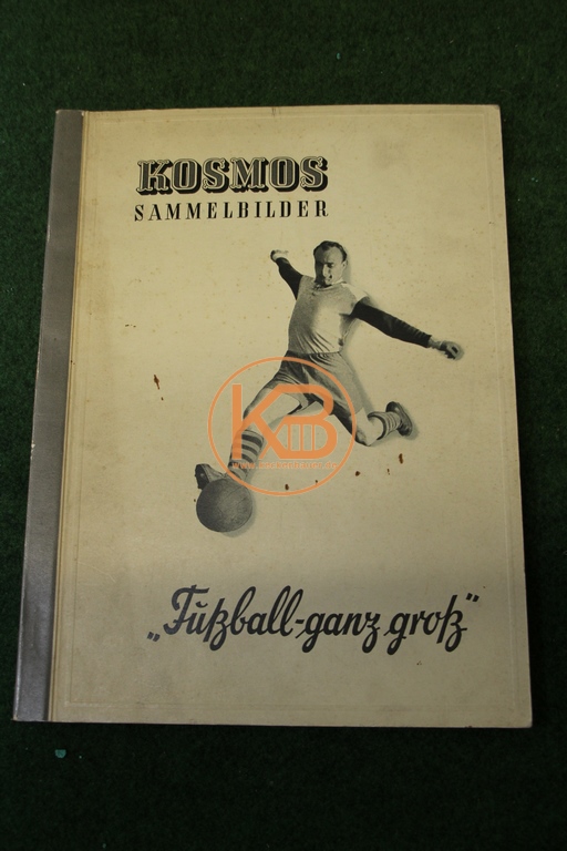 Sammelalbum Kosmos Sammelbilder Fußball ganz groß Teil I 1950 – 1951.