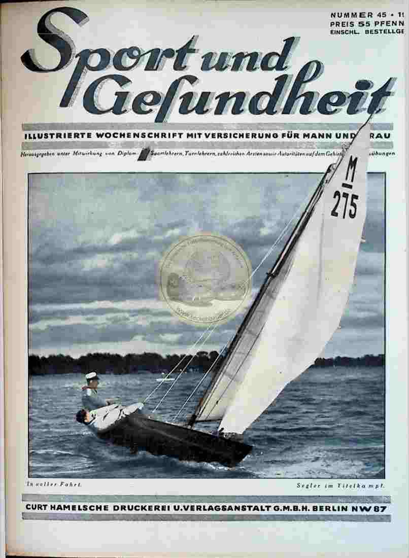 1931 Sport und Gesundheit Nr.45 Titel