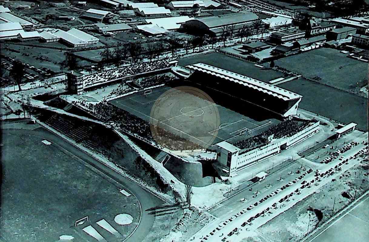 1954 Postkarte Berner Wankdorfstadion 