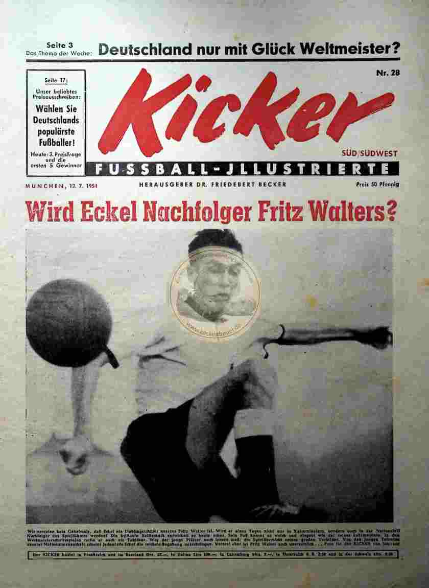 1954 Juli 7. Kicker Nr.28