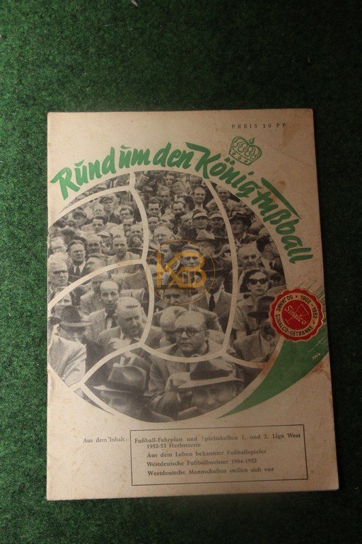 Rund um den König Fußball aus dem Jahr 1953