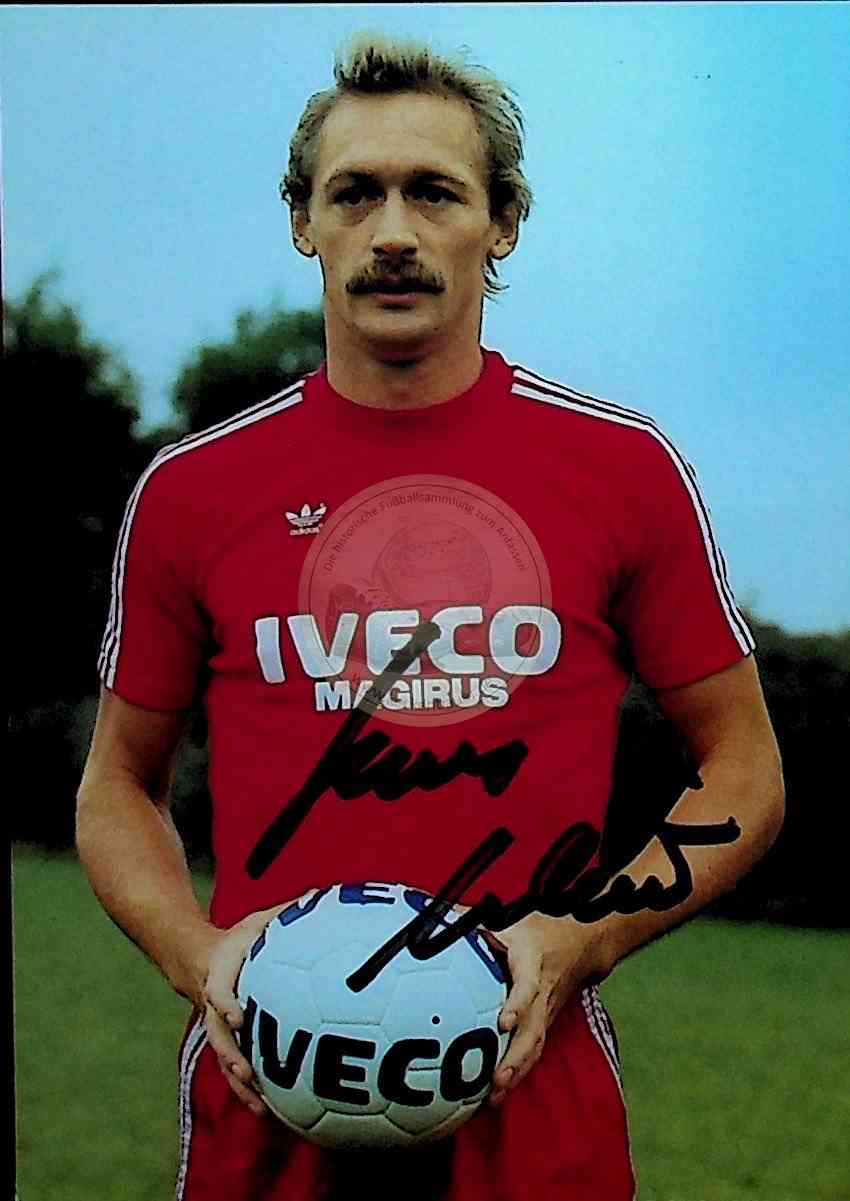 Autogrammkarte Hans Weiner FC Bayern München