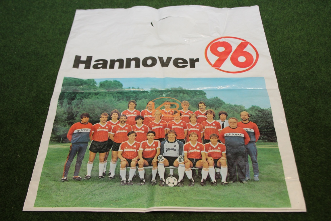 Alte Hannover Plastiktüte aus den 1980er Jahren