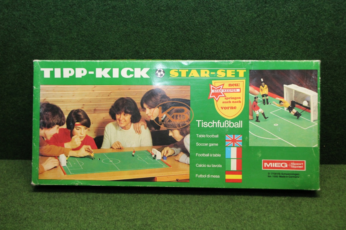 Altes Tipp Kick Star Set aus den 1970ern