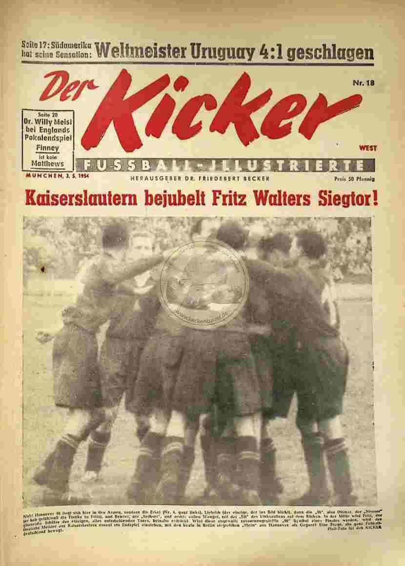 1954 Mai 3. Kicker Nr.18