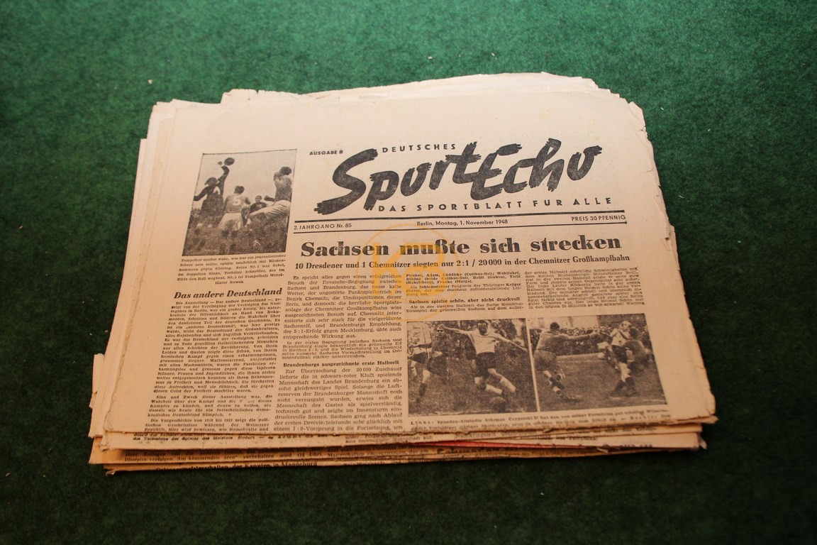 Sport Echo aus dem Zeitraum 01.11.1948 - 25.05.1963 15 Ausgaben