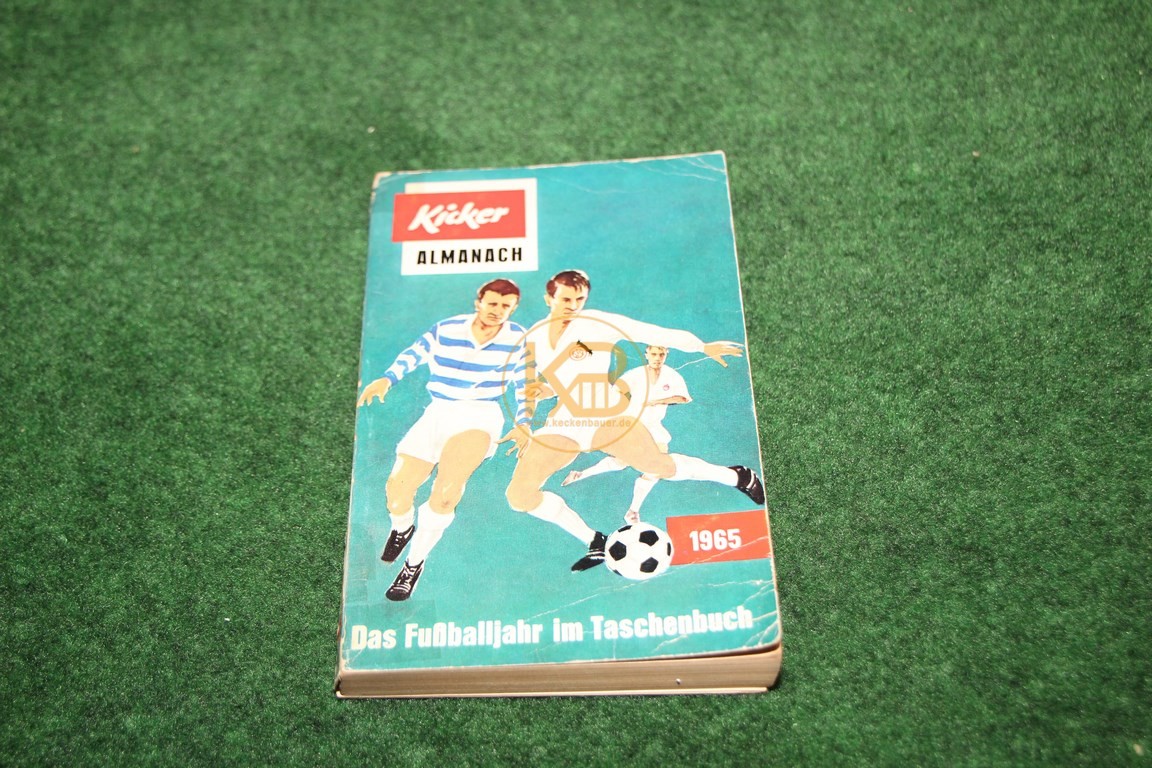 Kicker Almanach 1965 Das Fußballjahr im Taschenbuch