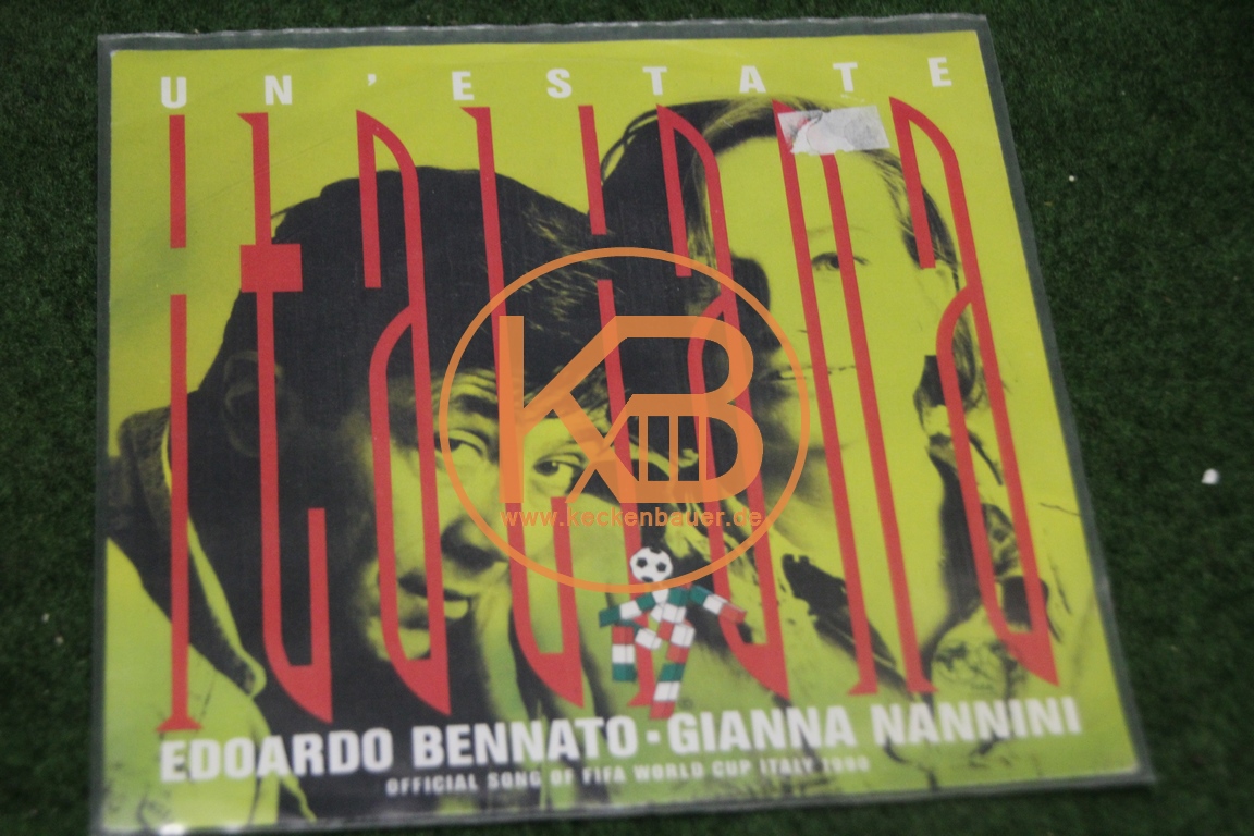 Platte mit Italiana von Edoardo Bennato und Gianna Nannini