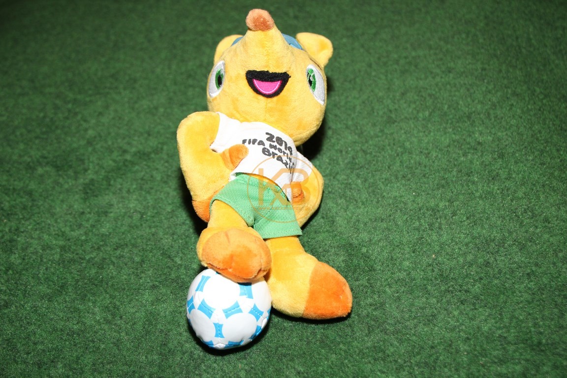 Fuleco von der WM 2014 in Brasilien.