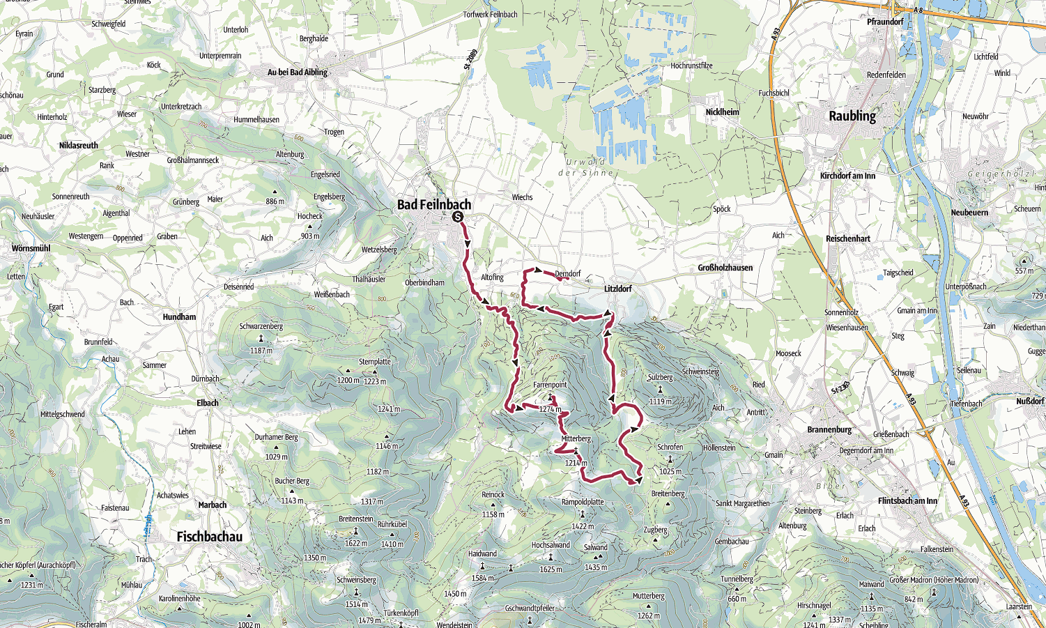 Erweiterung: Farrenpoint + Mitterberg