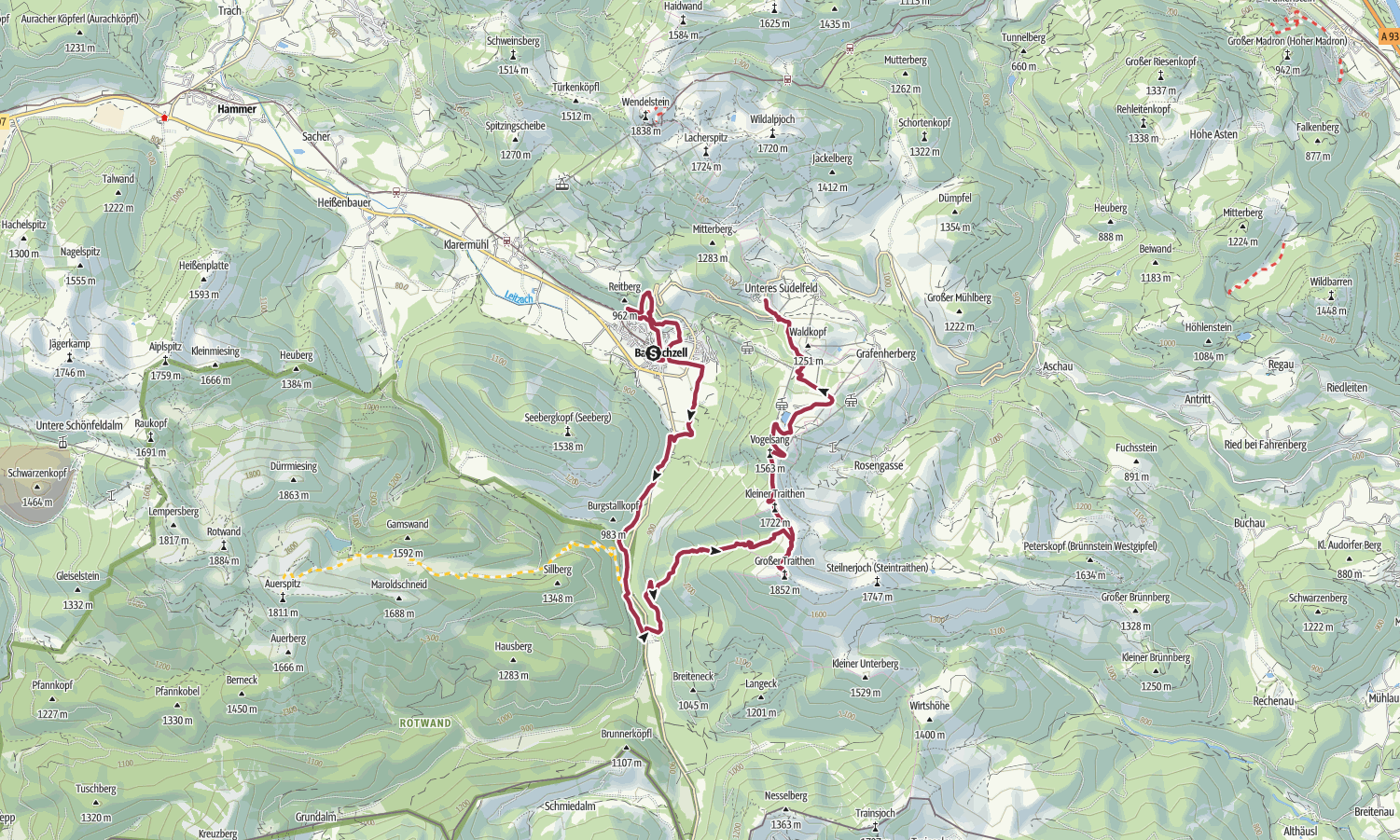 Erweiterung: Großer Traithen + Kleiner Traithen