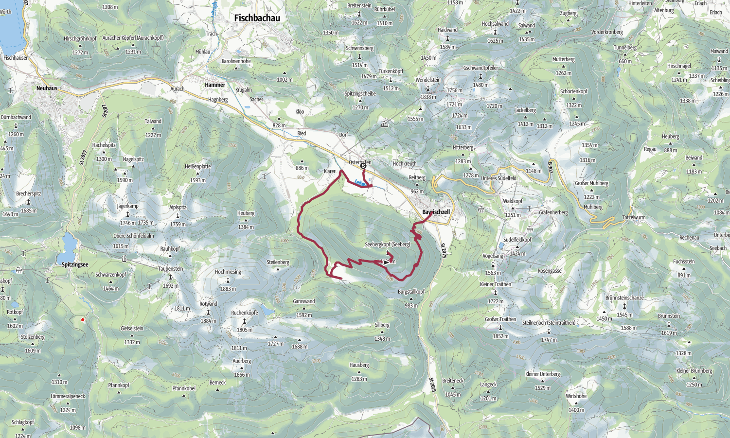 Erweiterung: Seebergkopf