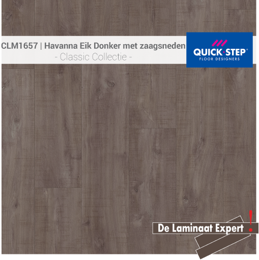 Classic CLM1657 Havanna Eik Donker Met Zaagsneden