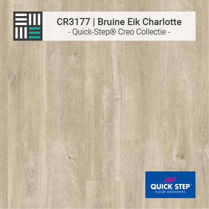 Quick-Step | CR3177 Bruine Eik Charlotte