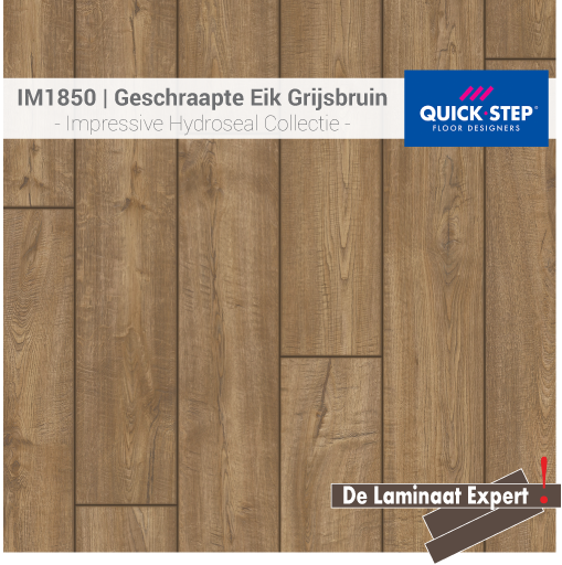 IM1850 geschraapte eik grijsbruin