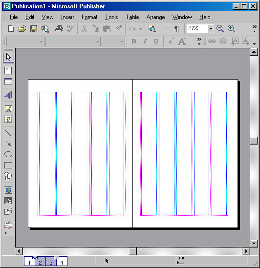Рис. 11. Возникли новые страницы с текстовыми блоками. Мы видим вторую