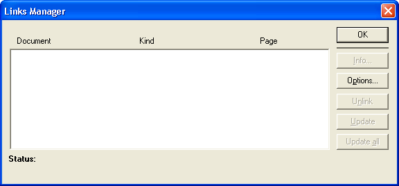 Рис. 7.16. Диалоговое окно Link Info