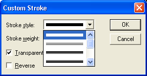 Рис. 5.37. Диалоговое окно Custom Stroke