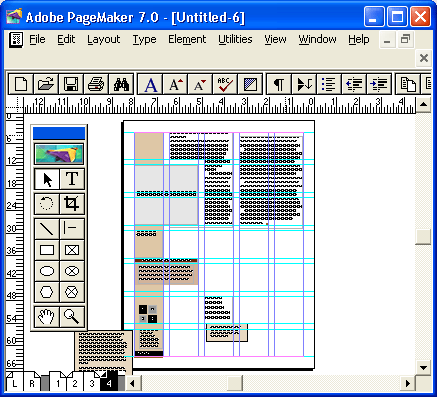 Рис. 16.28. Готовая публикация с размещенными записями
