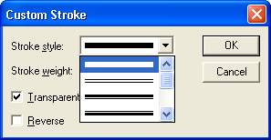 Рис. 9.15. Диалоговое окно Custom Stroke