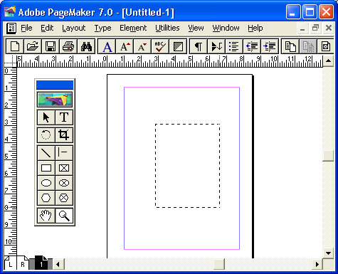 Рис. 1.12. Увеличение фрагмента страницы с помощью инструмента Zoom