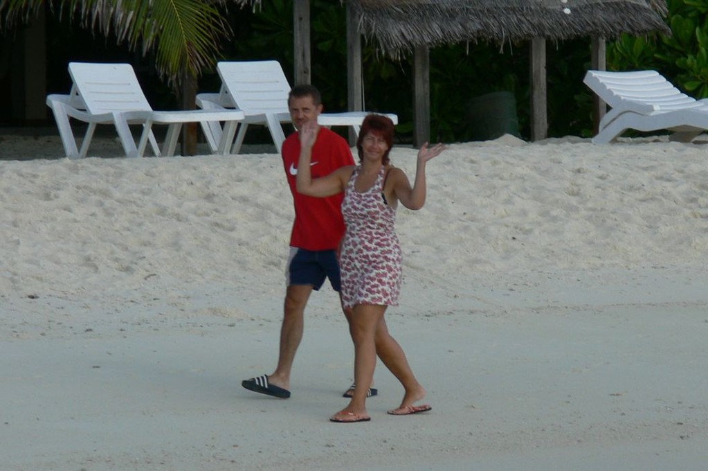 Gabi und Torsten kamen zum Abschied
