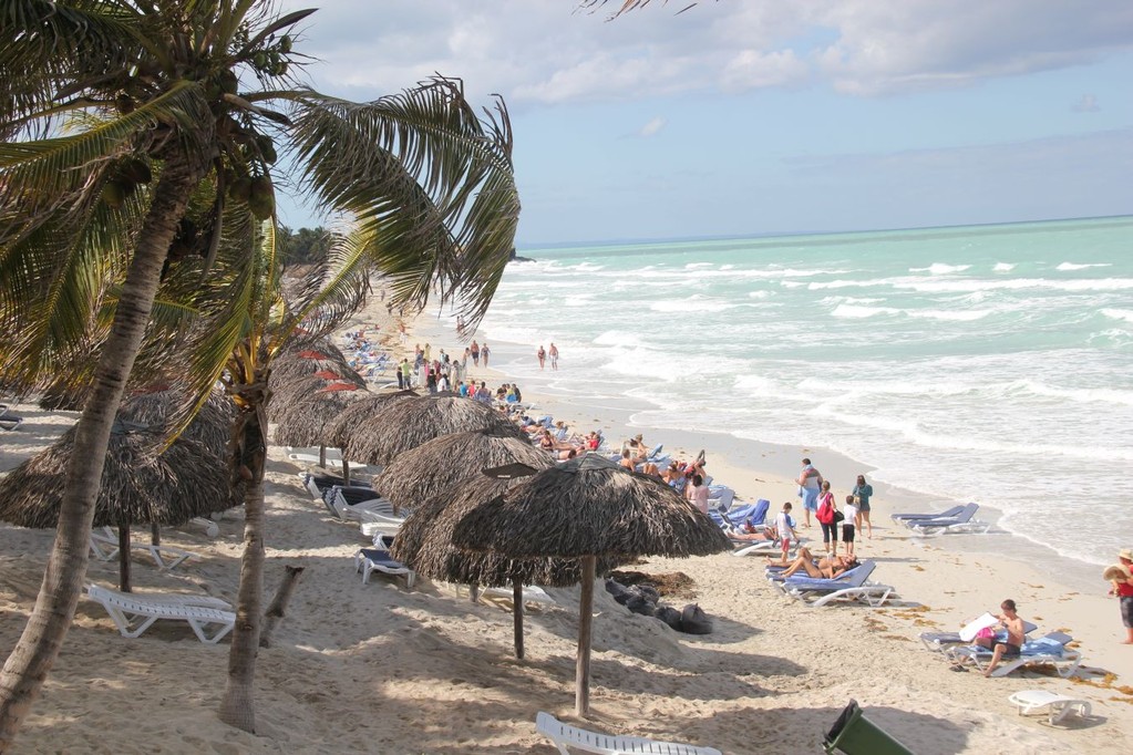 Blick auf den Strand