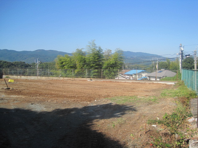 現地（約２００坪の広い土地）